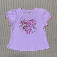 平成レトロ】新品タグ付 メゾピアノ 水色 ベリエちゃんTシャツ 160