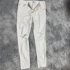 AZUL by moussy ホワイトスキニーデニム Mサイズ