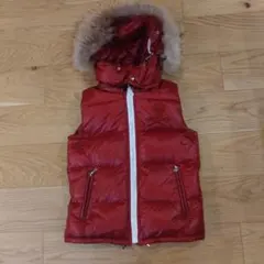 00s archive y2k camp7 down vest 光沢 - メルカリ