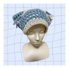 猫耳帽子 春物 大きめ ニット帽