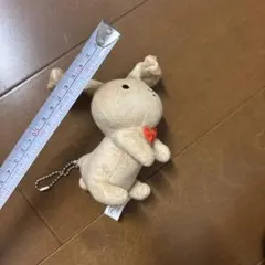 짱구 しあわせの 우사기 ぬいぐるみ マスコット ボールチェーン付き