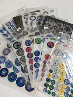 レジン用封入シール 묶음 판매