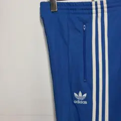 adidas アディダス ジャージ トラックパンツ 刺繍ロゴ 古着