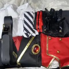 ツイステ　エース・トラッポラ　コスプレ　 ハーツラビュル寮 制服 Lサイズ