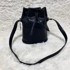 USA製 オールドコーチ COACH 4151 レザー 巾着 ショルダーバッグ