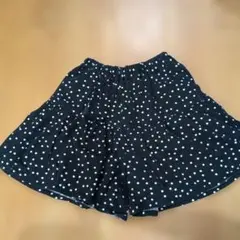 GU ドット柄キュロット 150cm