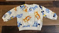 【新品未使用】ブルーイ　トレーナー　長袖　裏起毛　110㎝