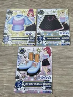 アイカツ！ 海外版 ブラックキルトスカート他