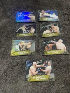 【貴重】 UFCカード　7枚セット　パラレル(厚紙)