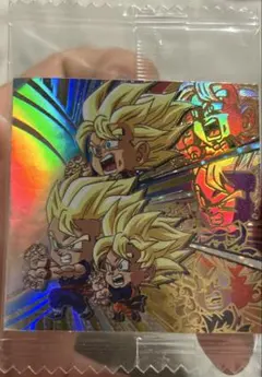 ドラゴンボールウエハースシール 孫悟空&孫悟飯&孫悟天 UGR