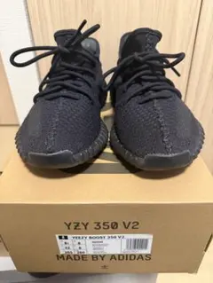 【人気黒/美中古】adidas YEEZY BOOST 350 V2 Onyx