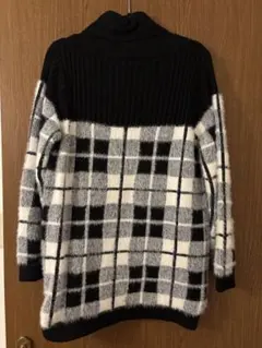 チェック柄タートルネックニット INGNI