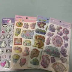 ポップデコパーティー　わたあめカプセル　ラメきらクリスタルシール