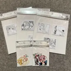 五等分の花嫁 一番くじ I賞 ステッカー 5種セット