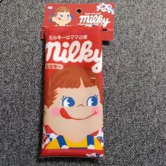 新品■サンリオ■不二家■ペコちゃん■クリアマルチケース■ミルキーパッケージ