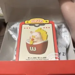 Lulu the Piggy ハンバーガーフィギュア 豚　子豚　ポテト