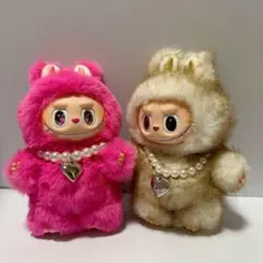 【新品海外限定・即日発送最高品質！】17cmZIMOMO LABUBU2点セット