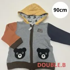 ダブルビー　パーカー90cm