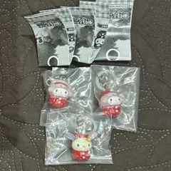 サンリオ いちごめじるしアクセサリー　マイメロ　ウサハナ　カプセルトイ　ガチャ
