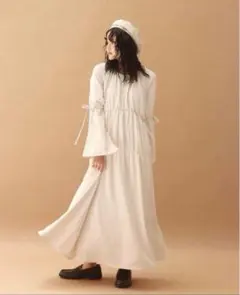 muguet slit gather flare long opのサムネイル