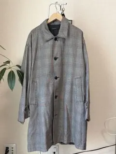 SUGGESTION ロングチェスターコート 古着