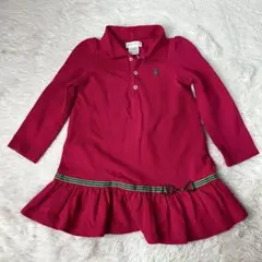美品 Ralph Lauren ピンク ワンピース 24M90cm