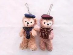 東京ディズニーシー ダッフィー シェリーメイ ぬいぐるみバッチ