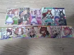 ウマ娘 ステッカー ＆カード　セット‼️