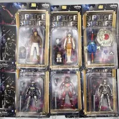 宇宙刑事ギャバン アクションフィギュア 6体まとめ 未開封 シャリバン
