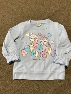 水色 アンパンマン ガール トレーナー 95cm未満