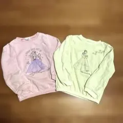 【送料無料】シューラルー ディズニー 裏起毛トレーナー 110cm