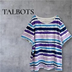 TALBOTS 3X 半袖プルオーバー ゆるシルエット 体型カバー 大きいサイズのサムネイル