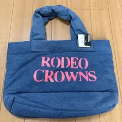 新品タグ付き☆ロデオクラウンズ　デニム　トートバッグ