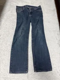 EDWIN ダークブルー フレアジーンズ