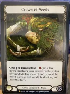 fab 種子の王冠　Crown of Seeds cold foil Crown of Seeds | Tales of Aria (Unlimited) | Star City Games