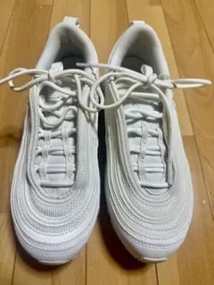 【極美品】NIKE AIR MAX 97 ALL WHITE 24.5cm