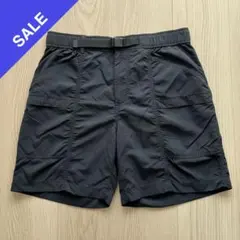 ユニクロ ナイロンギアショートパンツ ブラック M