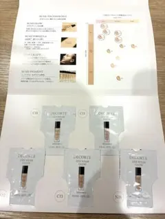 DECORTÉ ZEN WEAR GLOW 5色サンプルセット