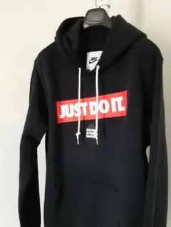 新品未使用サイズM Nike JUST DO IT. パーカー ブラック