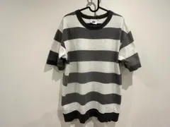 【超メルカリ市セール】 BEAMS ボーダー Tシャツ ホワイト×グレー