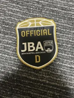 公式日本バスケットボール審判ワッペン　JABBA　2004-2005 公式日本バスケットボールJABBA審判ワッペン 2004-2005