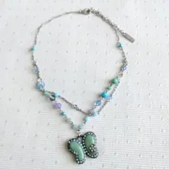 アナスイ ネックレス ANNA SUI 蝶 バタフライ ネックレス