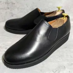 未使用級【molle shoes】サイドゴアブーツ/レザースリッポン/US10