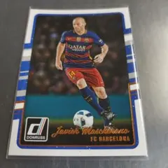 16/17 パニーニ ドンラス サッカー　ハビア マスケラーノ　バルセロナ