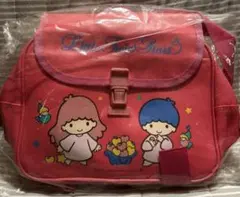 新品未使用©️1976,1993サンリオ　リトルツインスターズ キキララ通園バッグ