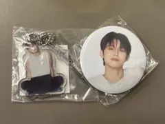 TXT ヨンジュン アクリルキーホルダー 缶バッジ