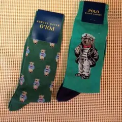 Polo Ralph Lauren ベアークマ柄ソックス 25〜27 cm