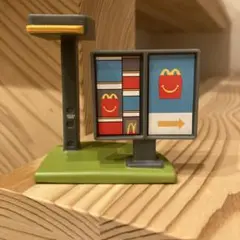 マクドナルド ハッピーセット　ミニチュア　ドライブスルーメニューボード