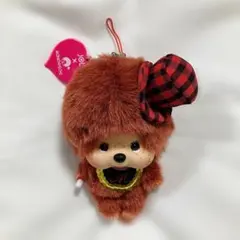 信州限定✨顔でかモンチッチ 顔デカ キーホルダー おこじょ 長野