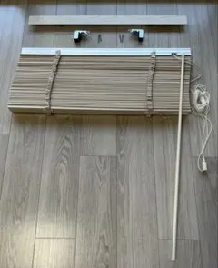 TOSO ウッドブラインド フレッド35 幅74cm 高さ234cm